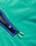 Zip Fleece Top