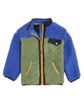 Borg Colour Block Jacket (2-7 Yrs)