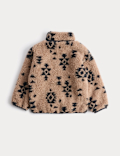 Borg Aztec Fleece Jacket (2-8 Yrs)