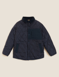 Borg Quilted Reversible Jacket (2-7 Yrs)