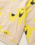 Cotton Mr Happy™ Print Hoodie (2-7 Yrs)