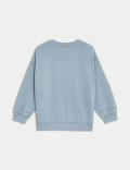 Cotton Rich Sun Slogan Sweatshirt (2-8 Yrs)