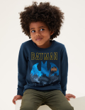 Cotton Rich Batman™ Reversible Sequin Sweatshirt (2-7 Yrs)