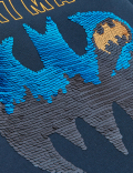 Cotton Rich Batman™ Reversible Sequin Sweatshirt (2-7 Yrs)