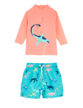 2pc Dinosaur SwIm Set