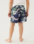 Hawaiian Print Swim Shorts (2-8 Yrs)