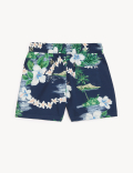 Hawaiian Print Swim Shorts (2-8 Yrs)