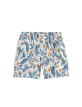 Mini Me Toucan Print Swim Shorts (2-8 Yrs)