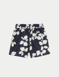 Mini Me Floral Swim Shorts (2-8 Yrs)