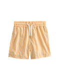 Gingham Seersucker Swim Shorts (2-8 Yrs)