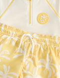 2 Piece Tropical Print Swim Set (2-8 Yrs)