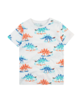 Cotton Dinosaur Print T-Shirt (2-7 Yrs)