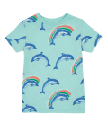 Cotton Dolphin Print T-Shirt (2-7 Yrs)