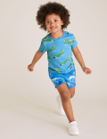 Organic Cotton Grasshopper Print T-Shirt