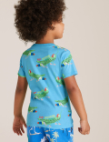Organic Cotton Grasshopper Print T-Shirt