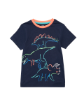 Organic Cotton Dinosaur T-Shirt (2-7 Yrs)