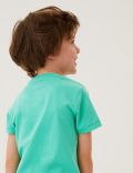 Pure Cotton Dinosaur T-Shirt (2-7 Yrs)