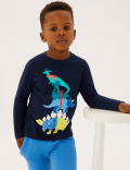 Pure Cotton Dinosaur Top (2-7 Yrs)