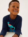 Pure Cotton Dinosaur Top (2-7 Yrs)