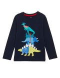Pure Cotton Dinosaur Top (2-7 Yrs)
