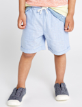 2 Piece Pure Cotton Polo Shirt with Shorts Outfit (3 Months - 7 Years)