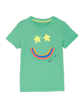 Pure Cotton Smiley Face T-Shirt (2-7 Yrs)