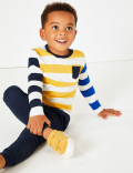 2 Pack Cotton Striped Top & Bottom Outfit (3 Months - 7 Years)
