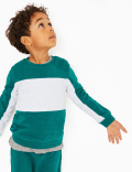 Cotton Colour Block Outfit (3 Months - 7 Years)