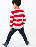 Cotton Striped Dinosaur Outfit (3 Months - 7 Years)