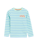 Pure Cotton Striped Top