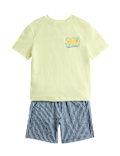 2pc Pure Cotton T-Shirt And Shorts Outfit (2-8 Yrs)