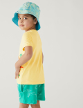 Pure Cotton Dinosaur Print T-Shirt