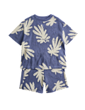 2 Piece Pure Cotton Printed Waffle Outfit (2-8 Yrs)