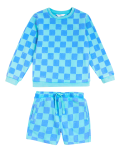 Cotton Rich Checked Top & Bottom Outfit