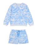 2pc Cotton Rich Top & Bottom Outfit