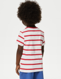 Pure Cotton Striped T-Shirt (2-8 Yrs)