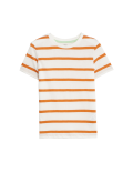 Pure Cotton Striped T-Shirt (2-8 Yrs)