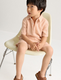 2 Piece Pure Cotton Striped Popover Outfit (2-8 Yrs)