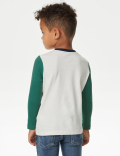 2pk Cotton Rich Colourblock Tops (2-8 Yrs)