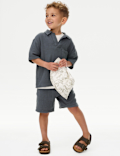 2pc Pure Cotton Top and Shorts Set (2-8 Yrs)