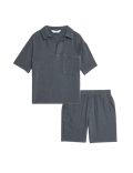 2pc Pure Cotton Top and Shorts Set (2-8 Yrs)