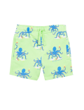 Organic Cotton Printed Octopus Shorts