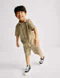 2pc Pure Cotton Shirt & Shorts Outfit (2-8 Yrs)