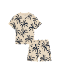 2pc Pure Cotton Palm T-shirt and Shorts Set (2-8 Yrs)