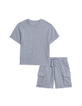 Cotton Rich Top & Bottom Outfit (2-8 Yrs)