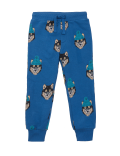Cotton Rich Wolf Print Joggers (2-7 Yrs)