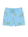 Cotton Rich Turtle Print Shorts (2-7 Yrs)