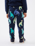 Cotton Rich Dinosaur Joggers (2-7 Yrs)