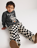 Cotton Rich Halloween Patterned Top & Bottom Outfit (2-8 Yrs)