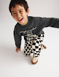 Cotton Rich Halloween Patterned Top & Bottom Outfit (2-8 Yrs)